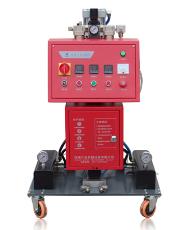 聚氨酯發(fā)泡外墻保溫施工噴涂發(fā)泡機(圖1) JNJX-III(H)聚氨酯噴涂發(fā)泡機